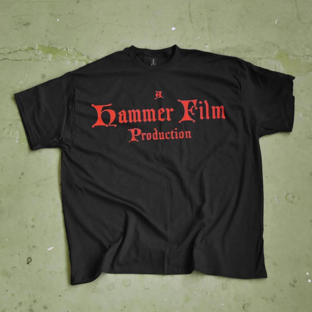 Hammer Film Logo T-Shirt - British Horror Movie Tee